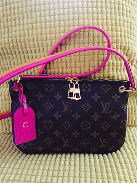 louis vuitton cross body bag pink strap|louis vuitton duffle bag pink.